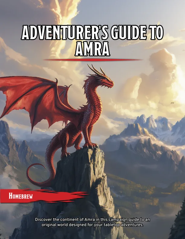 Adventurer's Guide to Amra 2025